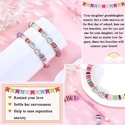 Infinite Love Back to School Bracelet Mommy and Me Mom and Daughter Kindergarten Pre K Gifts4