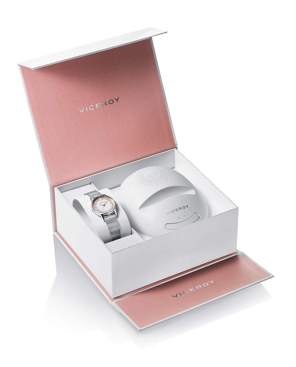 Viceroy pack reloj acero + altavoce movil niña sweet 42364-94