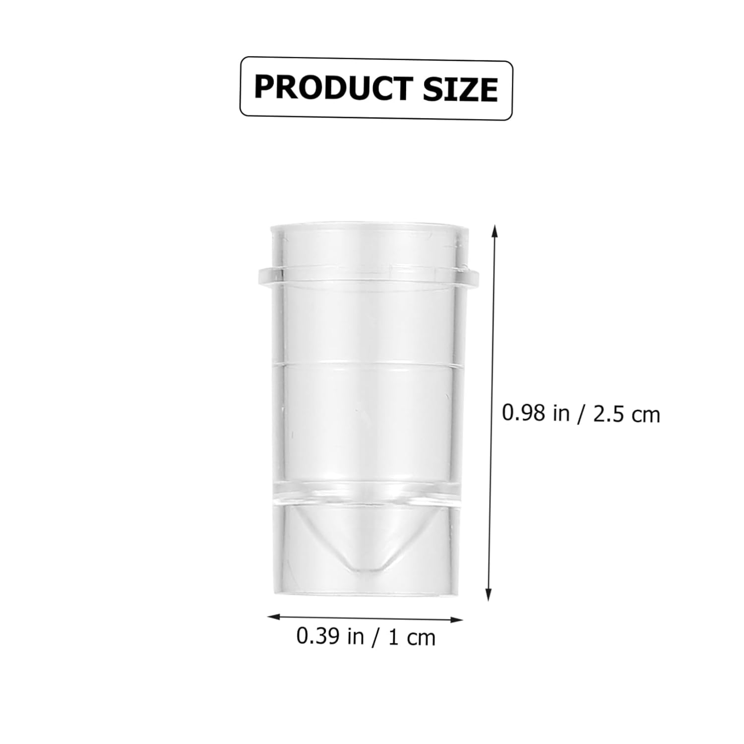 Alipis 1000pcs Cups Bulk Drinking Cups Tasting Plastic Sample Portable Storage Holder