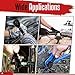 WETT 3Pcs Torque Wrench Set, 1/4'' & 3/8'' & 1/2'' Drive Click Torque Wrench, Dual-Direction Adjustable Reversible 72-Tooth Ratchet Handle, 20-240IN.LB, 5-45FT.LB, 20-160FT.LB