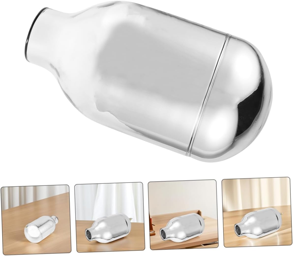 Cabilock Glass Insulated Thermal Kettle Lined Kettle for Hot Cold Beverages for Home Office Use Glass Liner Easy Pour Narrow Mouth Design Compatible