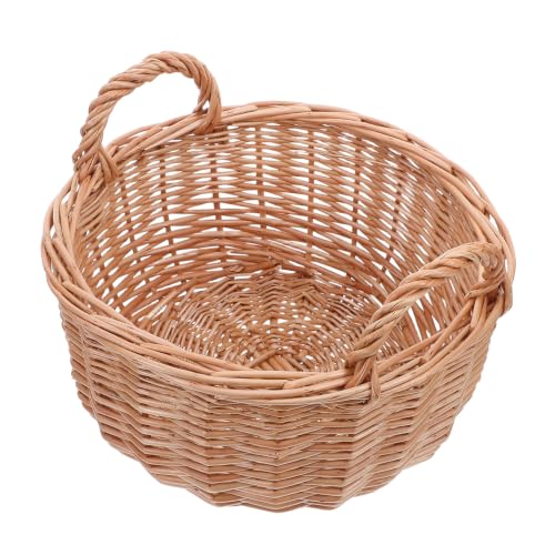 Cesta para pan de mimbre con asas para evitar la humedad en tus alimentos 2