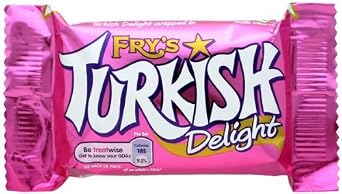 Frys Turkish Delight Candy Bars 7 x51g.