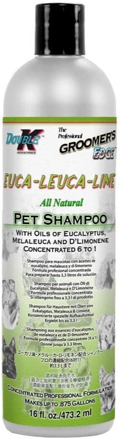 Groomer's Edge Euca-Leuca-Lime Dog and Cat Shampoo, 16-Ounce