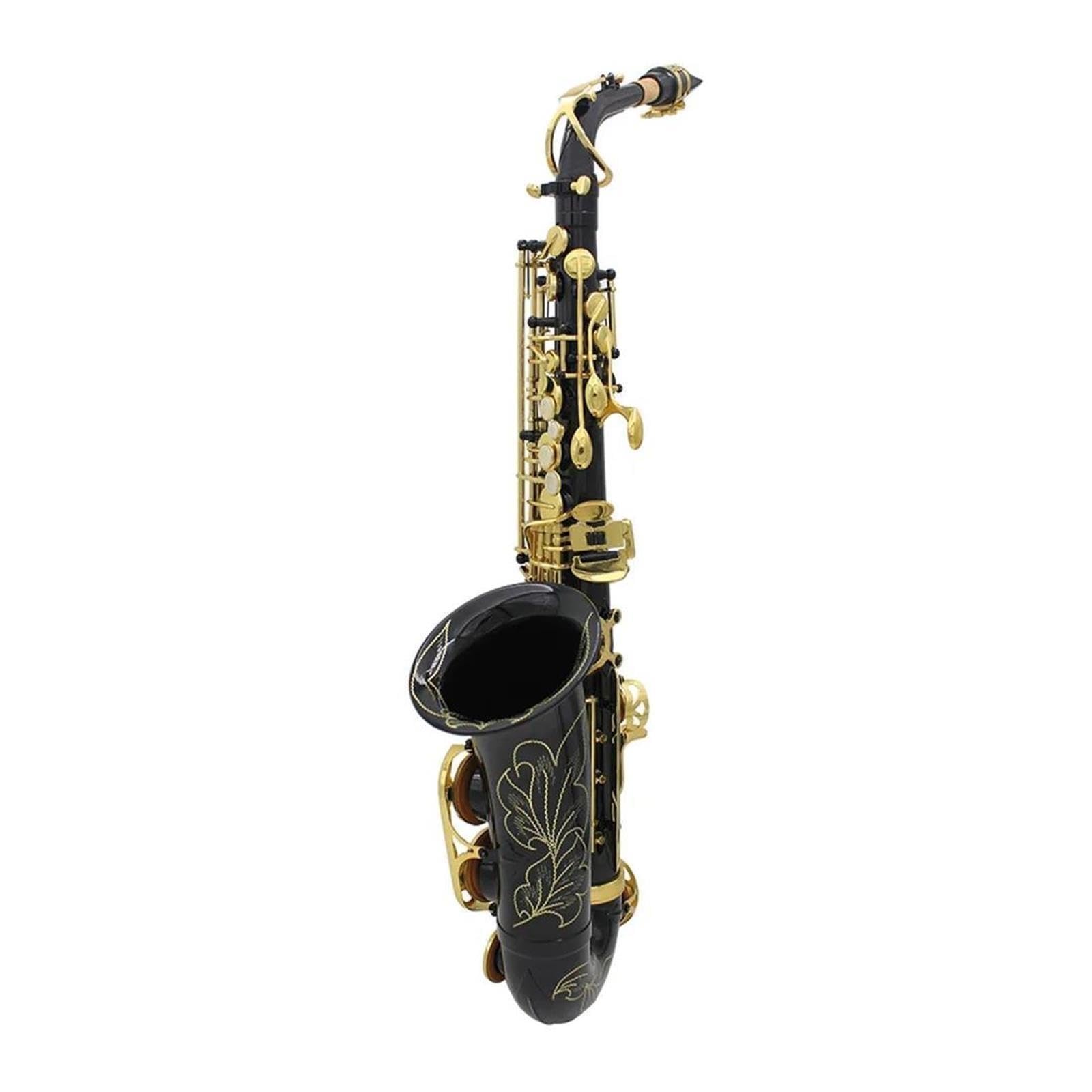 Saxofón Saxofón Alto Eb Llave Oro Negro