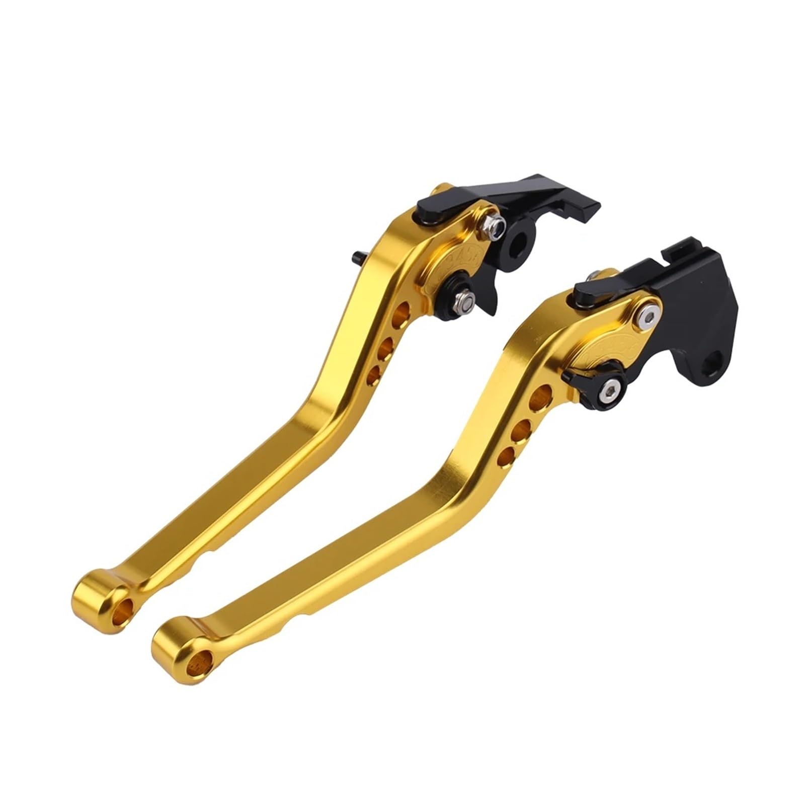 Hguvsjd for Kawasaki for Ninja 650R/ER-6F/ER-6N Z900 Z650 Motorcycle Long Short Handle Brake Clutch Lever Motorcycle Brake Lever(Long Yellow)
