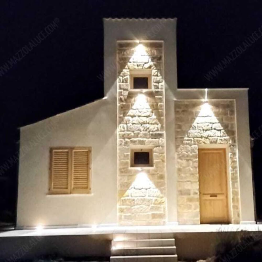 Cubo led da parete applique 6w 3000k antracite per interno esterno ip54 fasci luce regolabili Garanzia Italiana