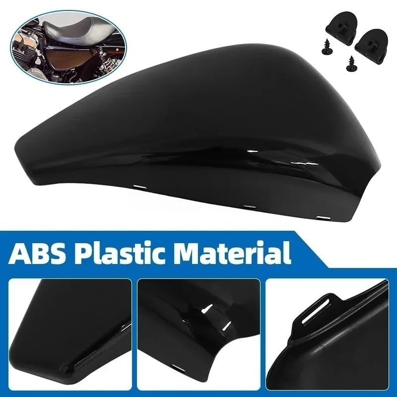 Couvercle batterie moto finition rigide cache de protection gauche Sportster - 3