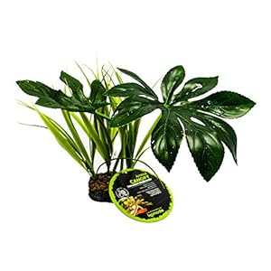 Komodo Jungle Canopy, Habitat Decor, Artificial Plant for Reptile, Reptile Plant, Terrarium Plant, Vivarium Plant, 1…