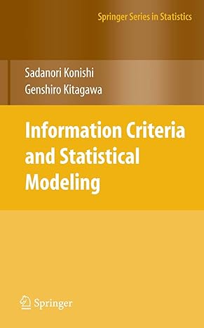 Information Criteria and Statistical Modeling (Springer Series in Statistics)-Wow! eBook