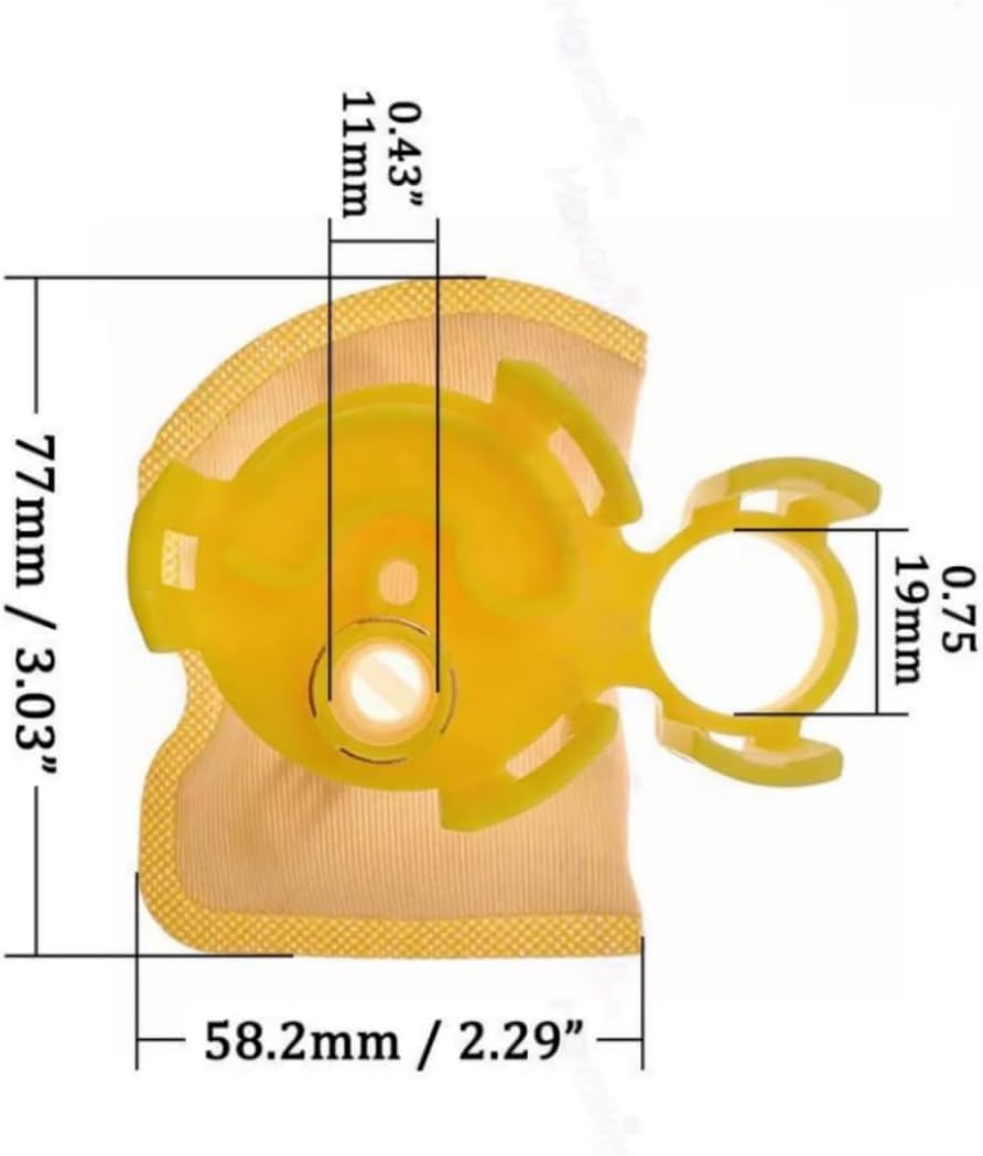 Strainer Fuel Pump Filter 31090-3R000 310903R000 Compatible with Hyundai Elantra Azera Sonata Kia (2-pack)