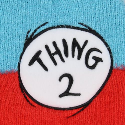 Patchs brodés Thing 1 2 Dr. Seuss pour customiser un vêtement rouge - 4
