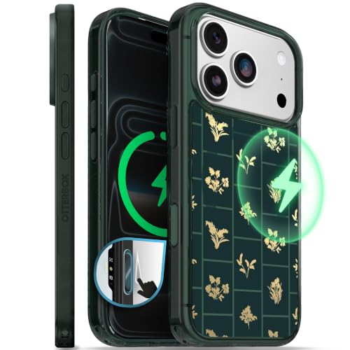 Image of OtterBox iPhone 17 Pro - Symmetry Series Slim MagSafe Case - Golden Bloom
