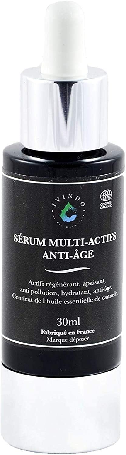 Organic Multi-Actives & Anti-Aging Serum 30ml | Delicate and Sensitive Skin | Certified Organic