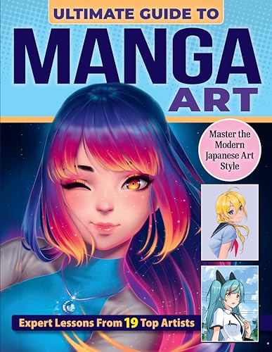 Ultimate Guide to Manga Art: Master the Modern Japanese Art Style (Design Originals) How to Use SAI, Step-by-Step Tutorials, Expert Tips, Artist Interviews and Portfolios, and More