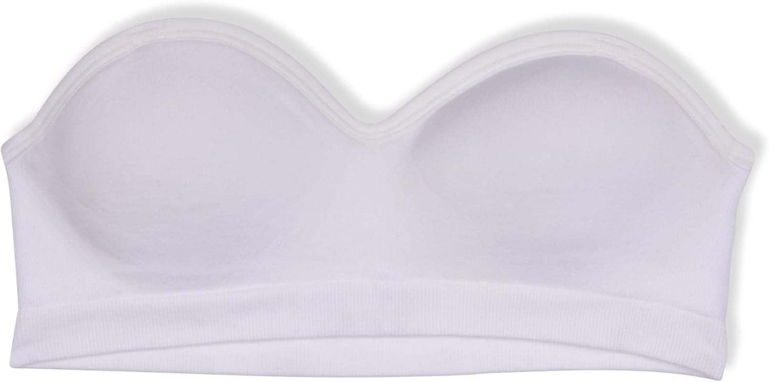 Maidenform Girls Seamless Molded Cup Hybrid Strapless Bandeau Bra - Image 3