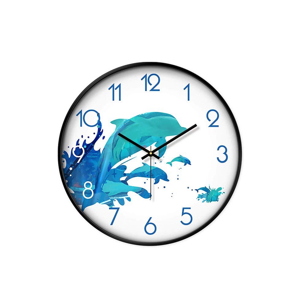 Horloge murale salon sans bruit pour une concentration totale