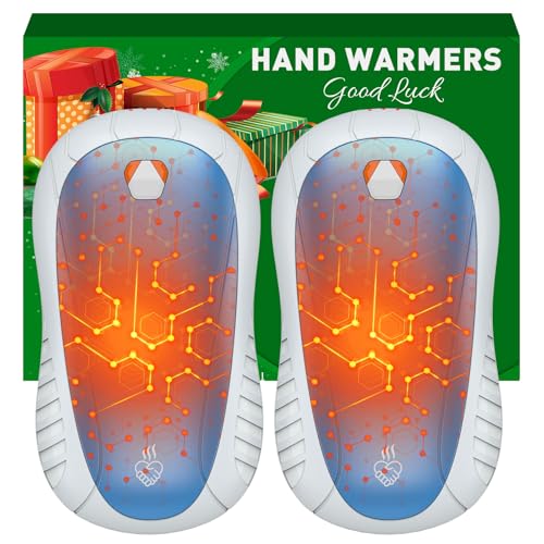2 Pack Hand Warers Rechargeable 5200Ah Electric Portable Hand Warers