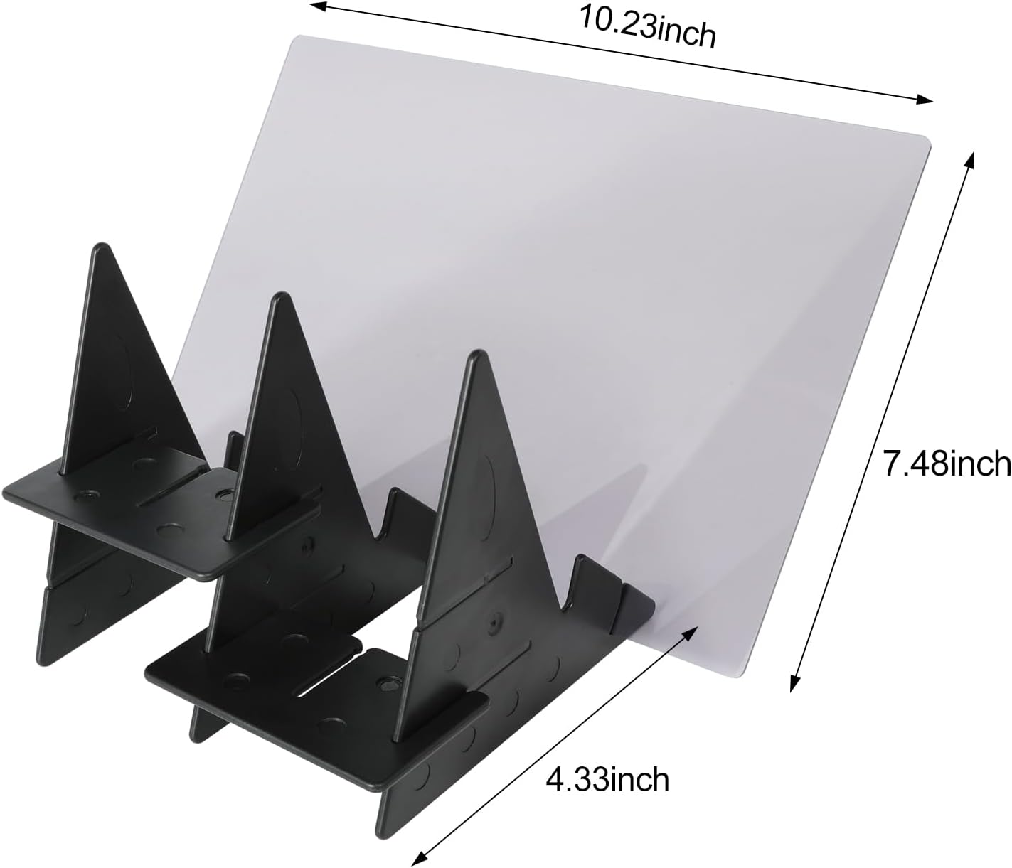 Optical Drawing Board, Portable Optical Tracing Board, Image Tracing Board Projector Light Copy Pad, Easy Tracing Sketching Tool, for Kids Artist Students Beginners Sketch Wizard