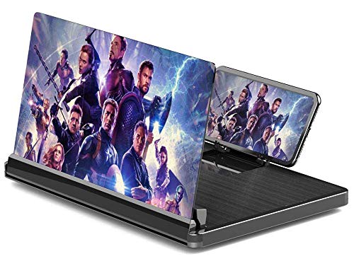 KolorFish (SM10) 12 Inches Screen Magnifier Phone 3D HD Movies