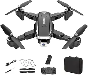 Welko-Drone-Camera-Drone-for-Adults-Kid-with-1-Batteries-and-Carrying-Remote-Control-Foldable-Quadcopter-Flying-Toy