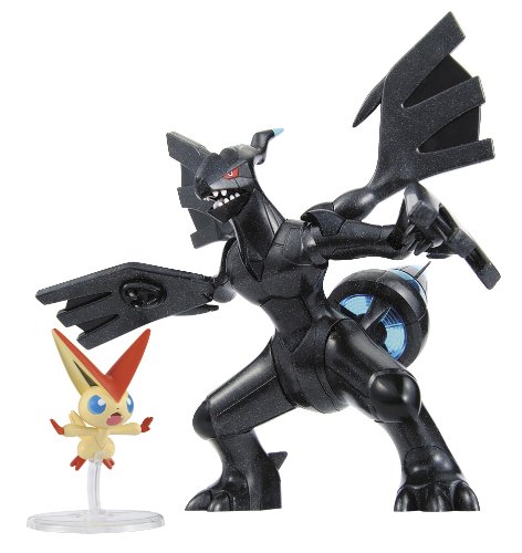 DXソフビフィギュア Victini & Zekrom セット Pokemon Plastic Model Collection Victini and the White Hero Zekrom
