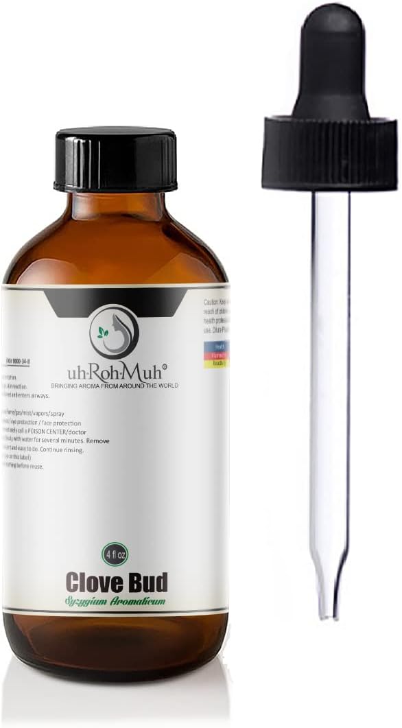 4 oz Clove Bud Essential Oil with Pipette