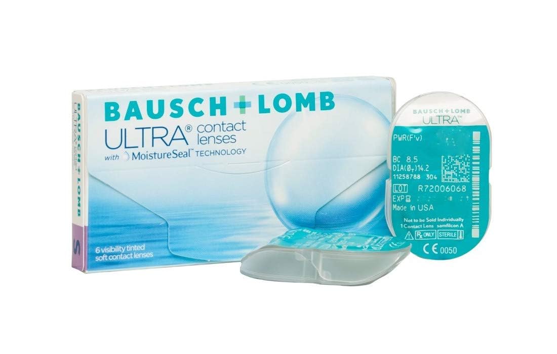 BAUSCH + LOMB ULTRA lentillas mensuales esféricas, 6 unidades / 8.5 BC / 14.20 DIA / +​00,​25