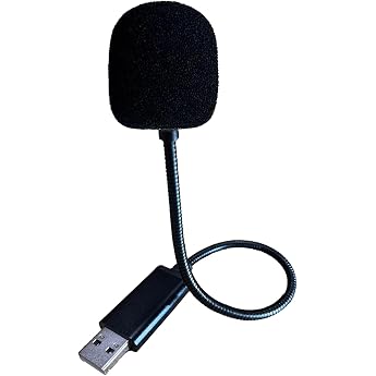 USB Microphone for PC Laptop PS5 PS4 Omnidirectional Condenser Microphone with 360  Adjustable Flexible Gooseneck Mic for Recording Online Chat Games YouTube and Skype 10 Inch