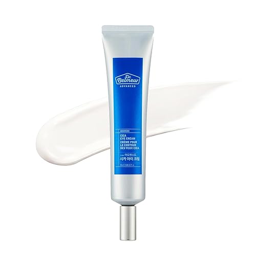 Advanced CICA Eye Cream (0.9 fl oz) - Cuidado suave de los ojos para pieles delicadas. Cuidado coreano de la piel de LG Beauty. Ceramida, Centella