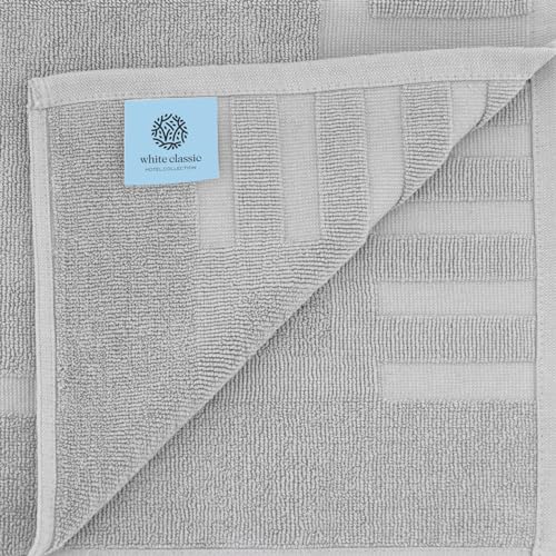 White Classic Luxury Dolphin Gray Bath Mat 22x34, 2 Pack Not a Bathroom Rug by White Classic - Used condition - Image 4
