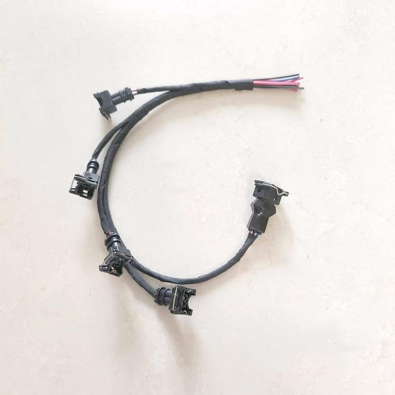 Car Fuel Injector Plug Harness Suit for Suit for Audi A4 A6 for Volkswagen for Passat B5 Touan for Bora 1.8T - (Color Name: as The Picture)