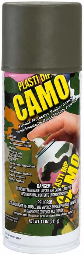 Plasti Dip Rubber Coating - Aerosol Spray - 400ml - Camo Green