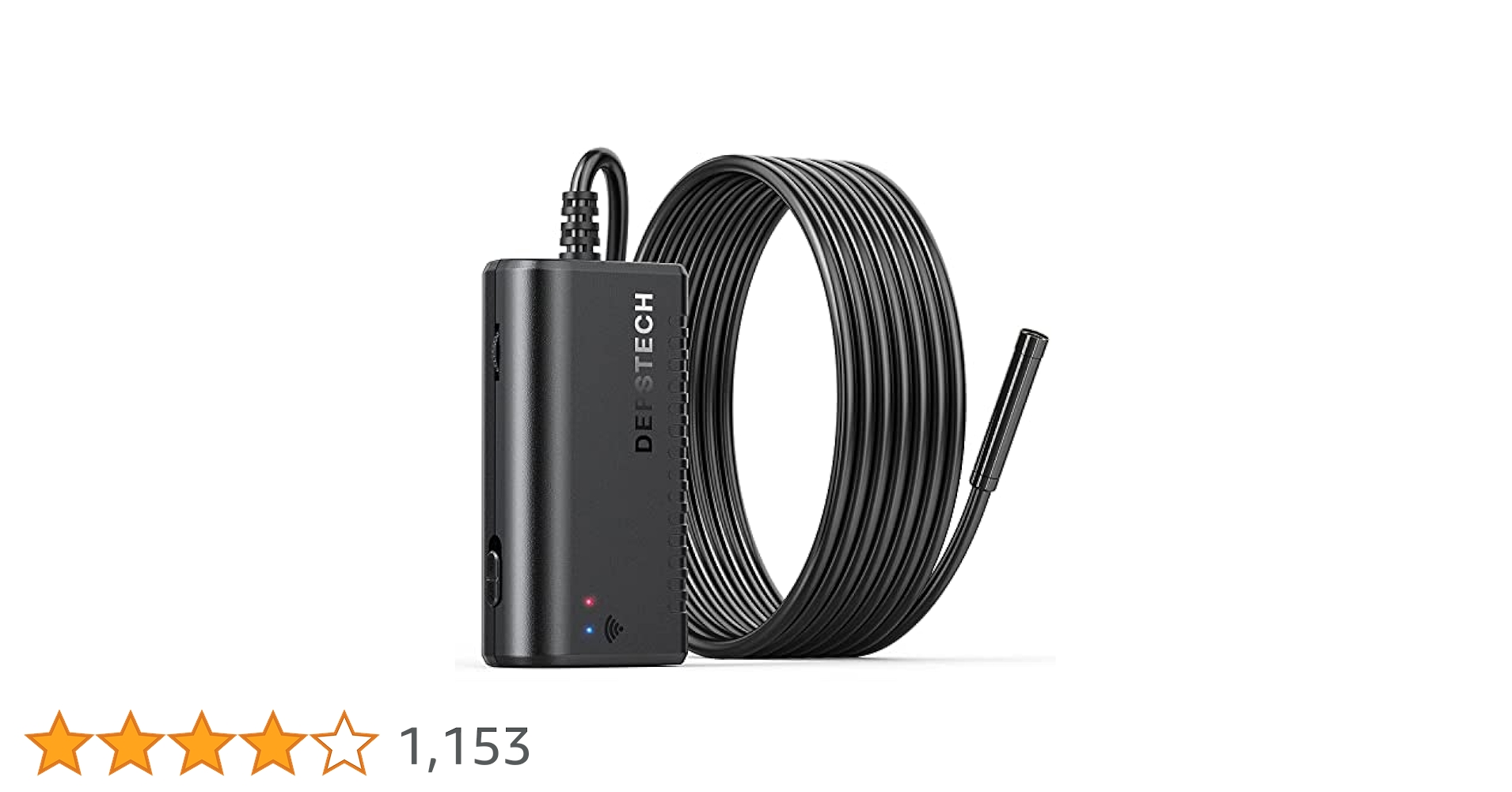 Amazon | ファイバースコープ ワイヤレス工業用内視鏡 1080P