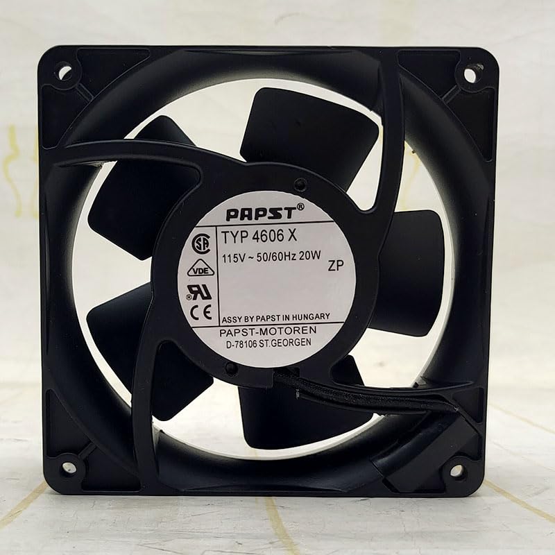 NZNYDNL PAPST TYP 4606X 115V 20W 12038 All-Metal High Temperature Cooling Fan