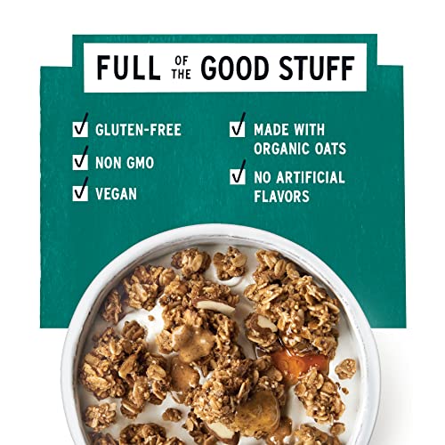 Purely Elizabeth, Maple Almond Butter, Ancient Grain Granola, Gluten-Free, Non-Gmo (10Oz Bag) #TOP4
