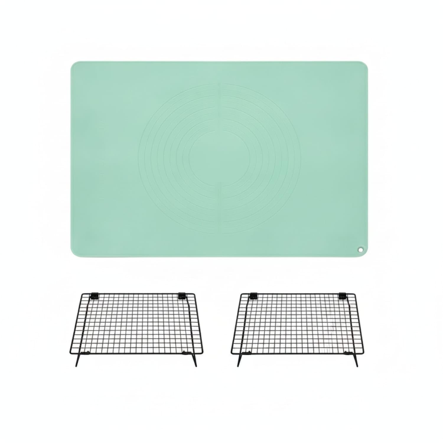Waterproof Tie Dye Kit with Silicone Mat Reusable Folding Wire Racks with Silicone Mat Stain-Resistant Collapsible Tie Dye Racks Easy to Clean for Crafters, Makers, 2 Metal Stands 1-picture-37