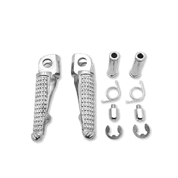 Amazon.com: HTTMT MT390-029- Motorcycle Front Foot Pegs