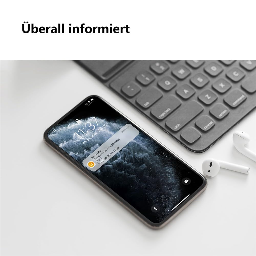 Imou Czujnik gazu CH4 ZigBee Smart Home 12 V DC