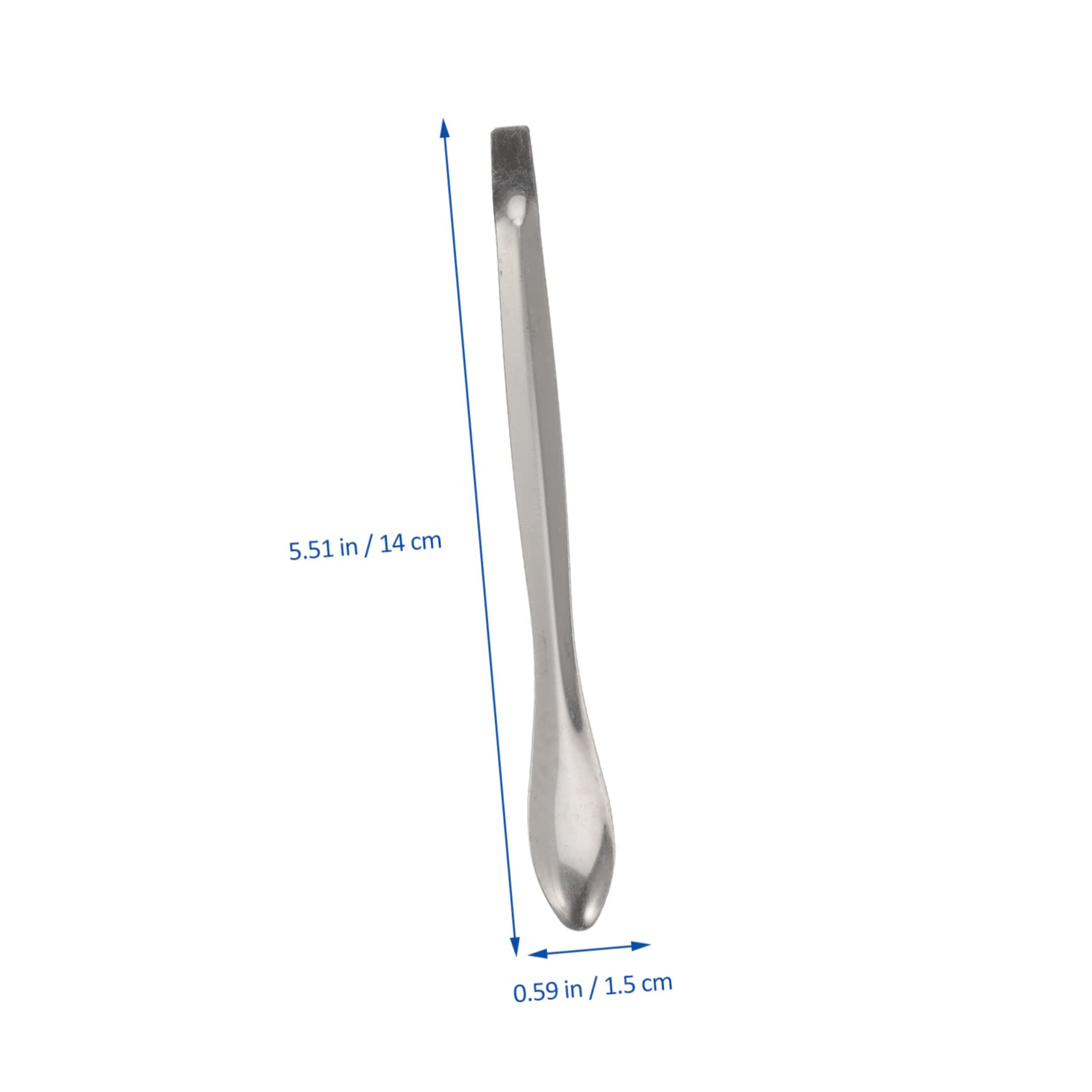 STOBAZA 12pcs Spoon Lab Spatula Micro for Lab Sampling Lab Micro Spatula Laboratory Sampling Spatula for Lab Spatula Science Lab Spatula Lab Equipment Laboratory Measure Stainless Steel