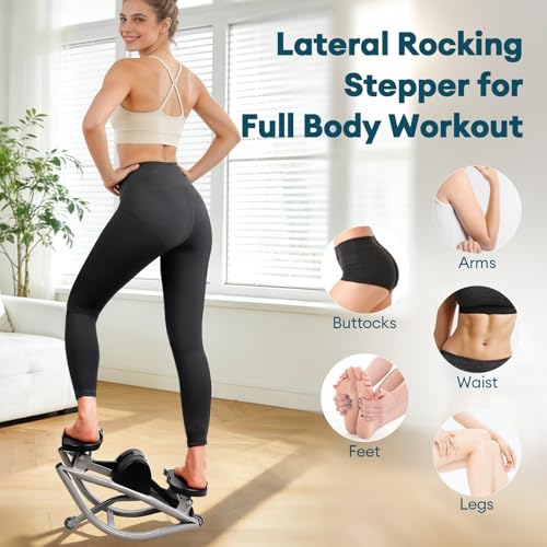 Rock Fitness Stepper, Lateral Step Rocker Side to Side for Exercise at Home by IeBilif - Used condition - Image 6