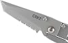 Columbia River Knife & Tool 5510 R K.I.S.S. Folder Gray-Serrated 5.71-Inch Open