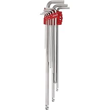 VESSEL Ball Point Hex L-Key Wrench Extra Long Type Set No. 8309BPXLU