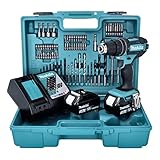Makita DHP482RFX1 Akku-Schlagbohrschrauber 18V 3.0Ah Li-Ion inkl. 2. Akku, inkl. Ladegerät, inkl. Koffer