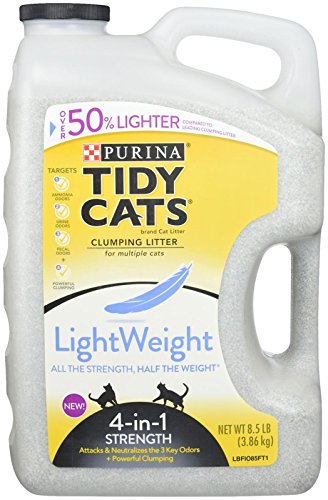 Purina Tidy Cats 4-in-1 Cat Litter Light Weight, 8.5 Lbs