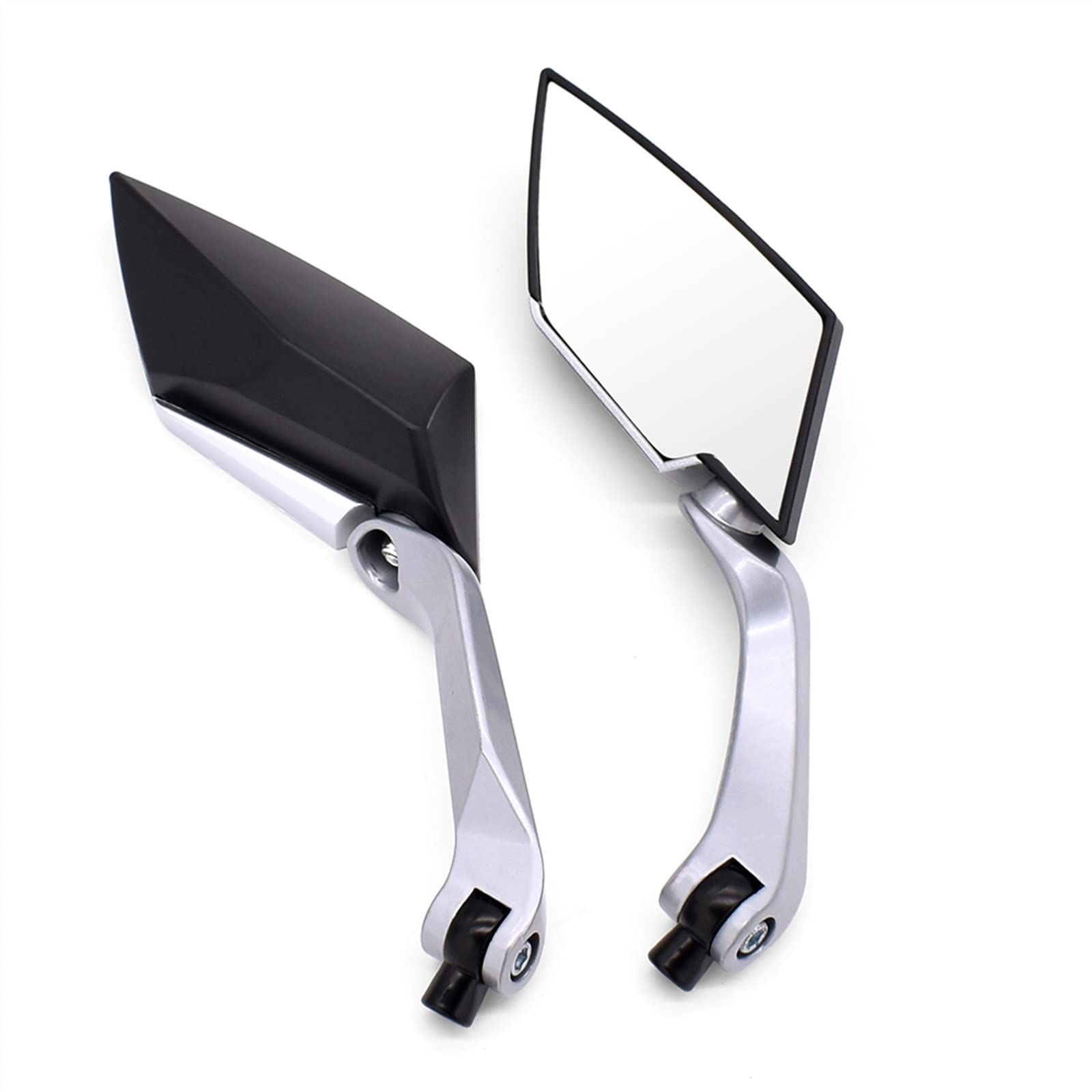 1 Paire Moto Rétroviseur Guidon Rétroviseurs Latéraux 8 10mm pour S&uzuki Drz 400 SM pour Y&amaha XMAX125 XMAX250 XMAX400 XMAX300