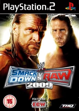 Amazon Com Wwe Smackdown Vs Raw 09 Video Games
