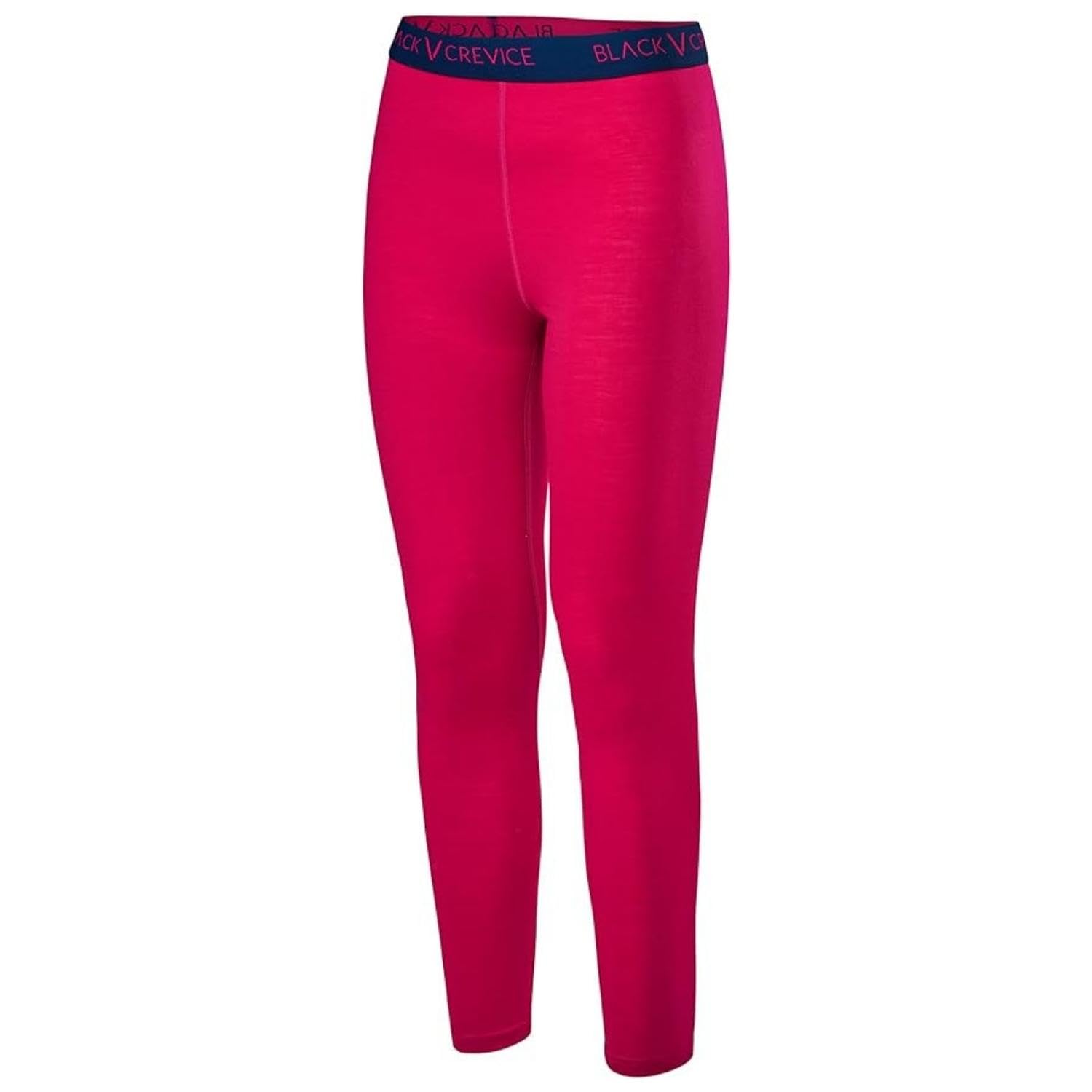 Black Crevice Damen Merino Unterhose I Hochwertige Merino Unterwäsche Damen I Merino Ski-Unterwäsche Damen aus 70% Merinowolle & 30% PES I Temperaturregulierende Merino Unterhose Damen