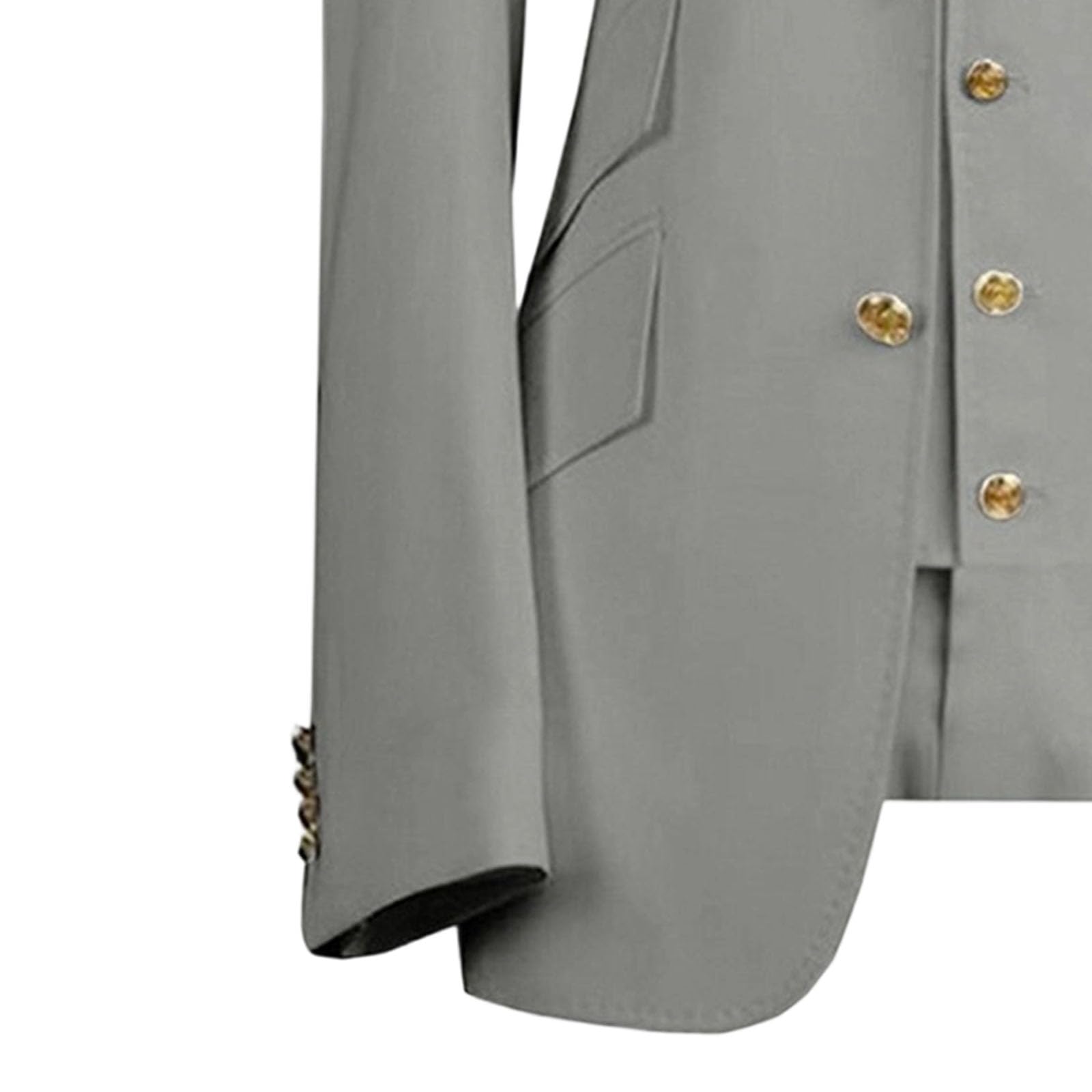 Traje de Hombre de 3 Piezas, Corte Ajustado, Ideal para Bodas, graduaciones, Esmoquin, Traje Formal Negocios (Chaqueta, Chaleco y pantalón).