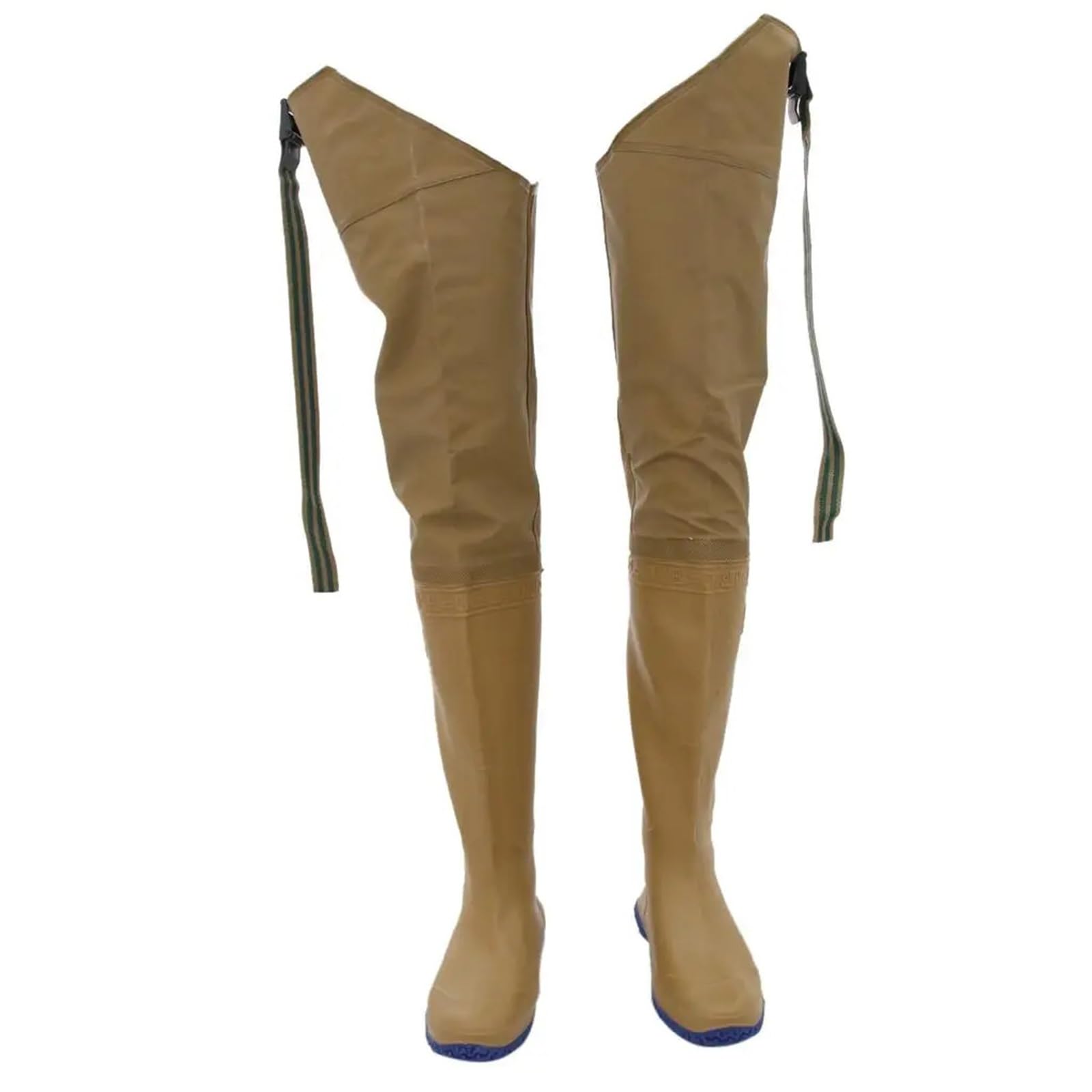 GGNPCWW Tuta da guado in gomma traspirante pantaloni da pesca impermeabili stivali tuta da lavoro caccia pantaloni da pioggia 41-44 trampolieri da pesca da uomo